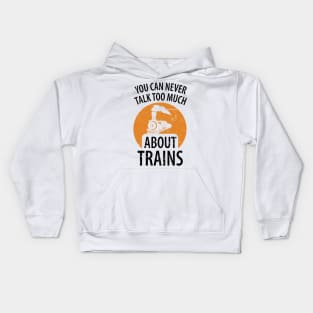 train railwayman trains driver Kids Hoodie